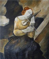 Die Geigenspielerin